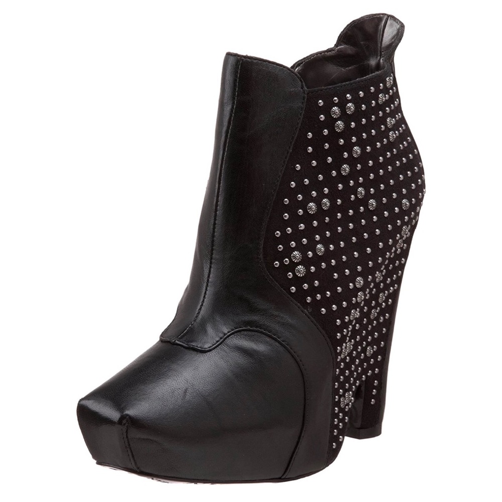 Sam Edelman Zoyla Black Heeled Booties